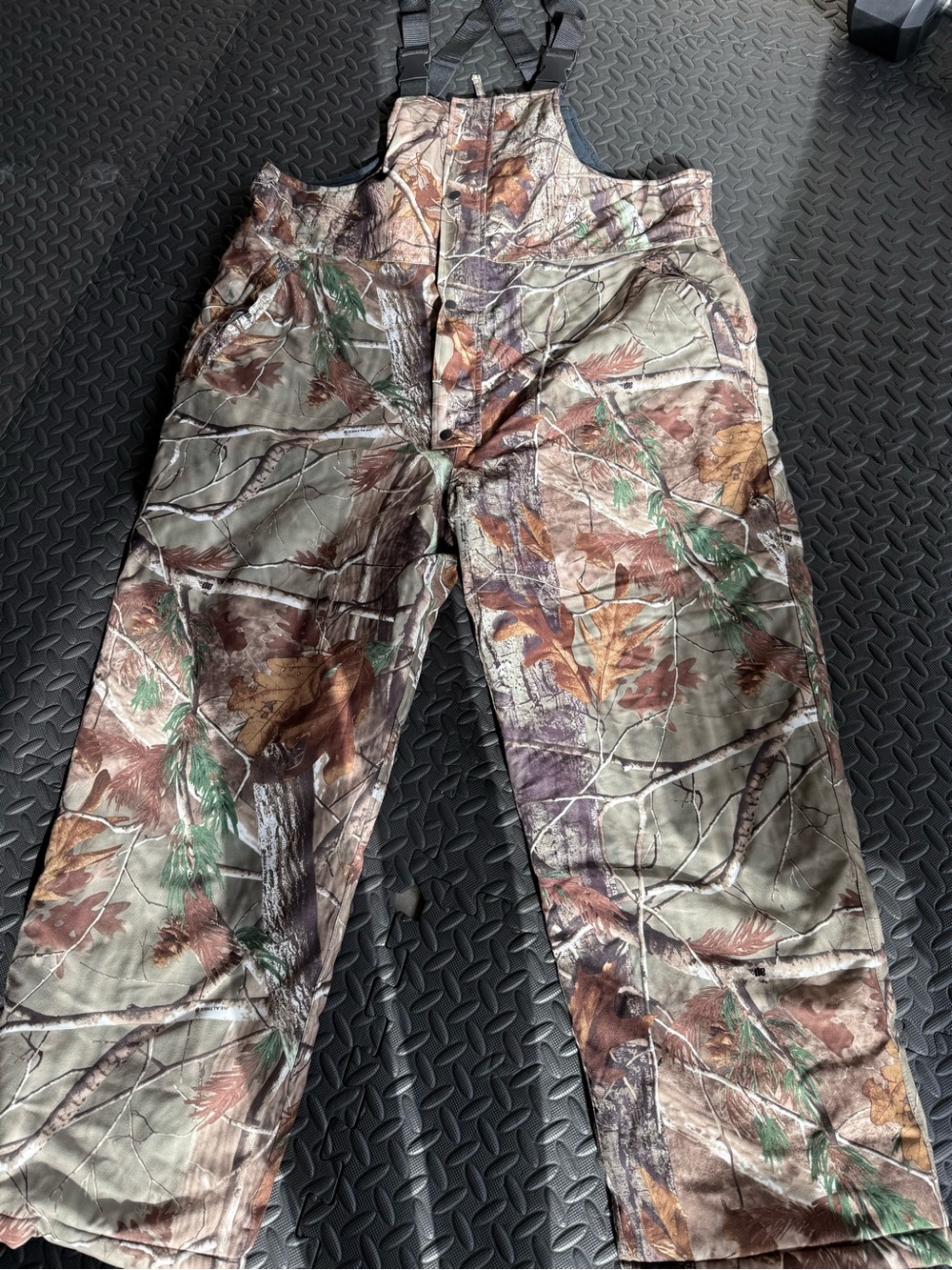 Herter’s Men's Camouflage Bib Overalls - Brown/Green